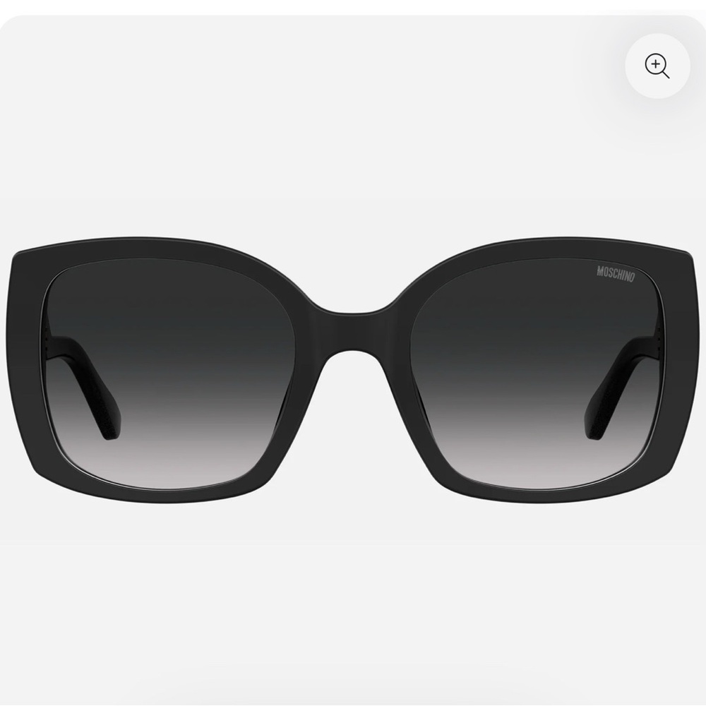 Moschino Elegant Black Sunglasses